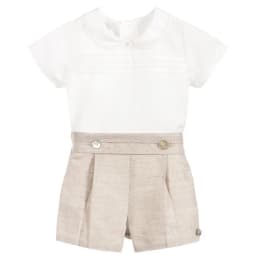 Baby Boys Clothes Set Infant Birthday Suit Kids Spanish Cotton Outfits Toddler Wedding Party Wear