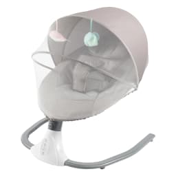 Electric Bluetooth Baby Cradle Baby Auto Swing Chair with Remote Control for 0-18 Months, Swing Amplitudes /Timing Adjustable