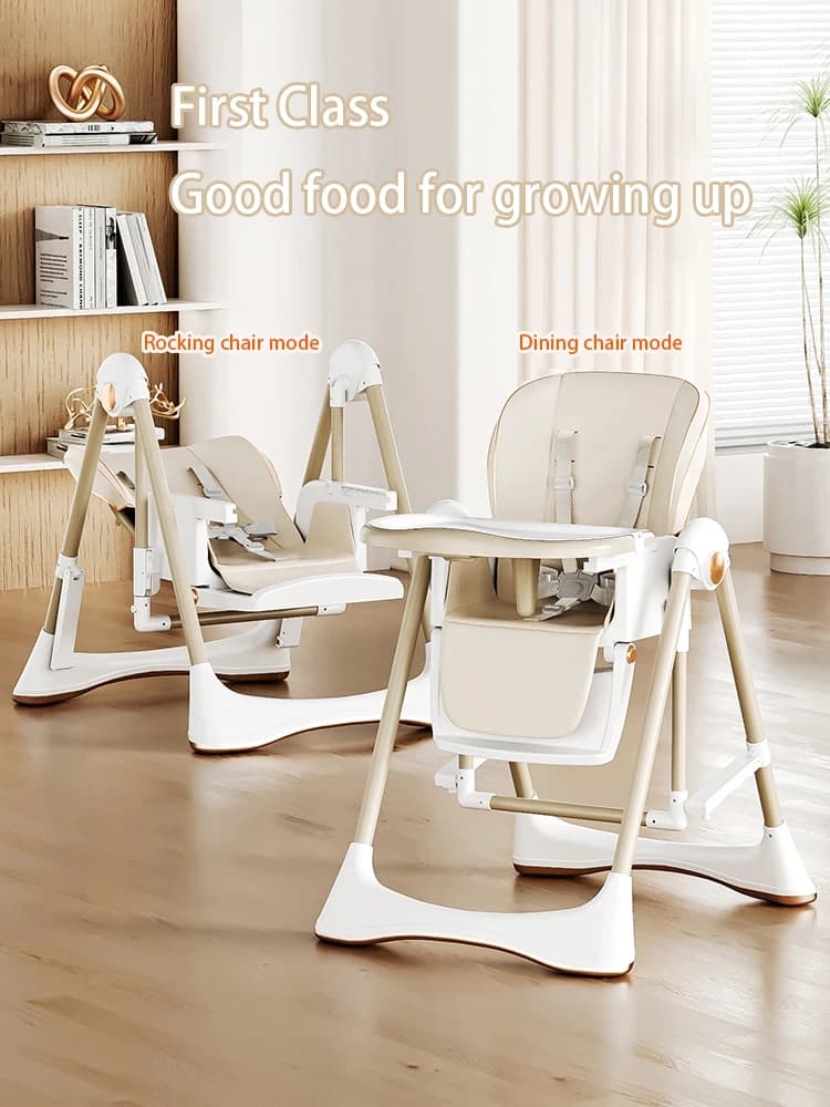 Baby High Chair Baby Dinner Chair Multi Functional Infant High Chair Detachable Seat Cushion