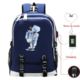Soccer Lover Back To School Bagpack Men Women Fashion Football Star Graphics Rucksack Casual School Bags For Teenage Girls Boys