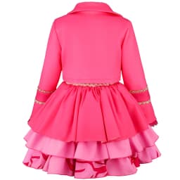 Children's Halloween Cosplay Sets Two-piece Dress+ jacket 2Pcs Set Movie Costumes for Girls Party Rise Red Princess Outfit
