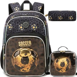 School Backpack for Boys Kids Backpack for Boys Primary School Daypack Elementary Students Kids Schoolbag with Lunch Bag
