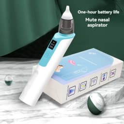 2025 New Pattern Baby Electric Nasal Aspirator for Newborn Charging Version Suction Tool to Prevent Nasal Congestion