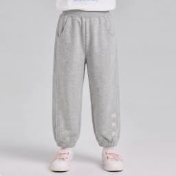 Dave Bella Children Autumn Knitted Pants Girls Spring Elastic Waist Embroidery Trousers Casual Sports Jogger Trousers DK3262885