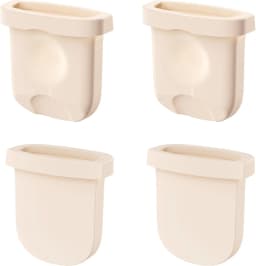 2 Set Overall Pump Parts and 6pcs 17/19/21mm Flange Insert for eufy S1 E20/S1/S1 Pro Pump,Breast Pump Parts