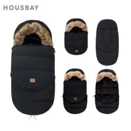 Stroller Sleeping Bag Winter Universal Pram Footmuff Removable Warm Thicker Bassinets Sleepsack For Newborns Baby Accessories