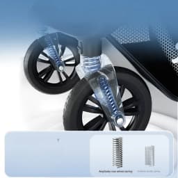 Two-way High-view Baby Stroller Can Sit, Lie, Fold, Shock-absorbing, Portable Newborn Baby Stroller