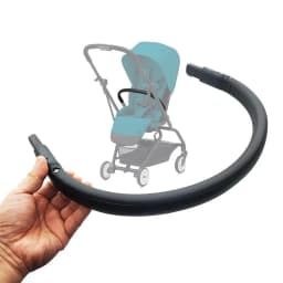 Stroller Armrest For Cybex Eezy S Twist +2 Buggy Bumper Bar Single-side Openable Handrail Safety Fence Baby Accessories