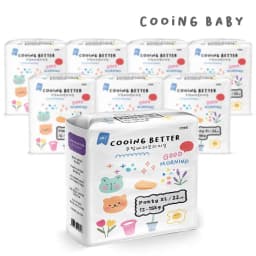 Cooing Better-Original Panty Type Diaper Extra Large(XL) 22sheets 8Packs