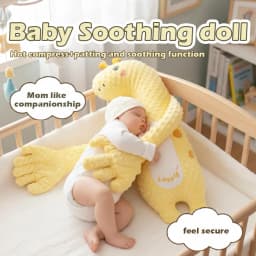 Nursery Sleep Aid Comforting Hand Doll Offer Comfort for Newborns and Infants B5R5
