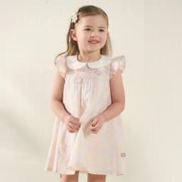 Dave Bella Girls Flower Summer Vest Dress Sweet Cute Children Sleeveless Princess Dress Fashion Cotton Party Outdoor DB2261530
