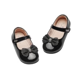 Dave Bella Children Leather Shoes Autumn Baby Girls Princess Shoes Retro Red Black Kids Shoes Anti Slip Elegant Party DB3263935