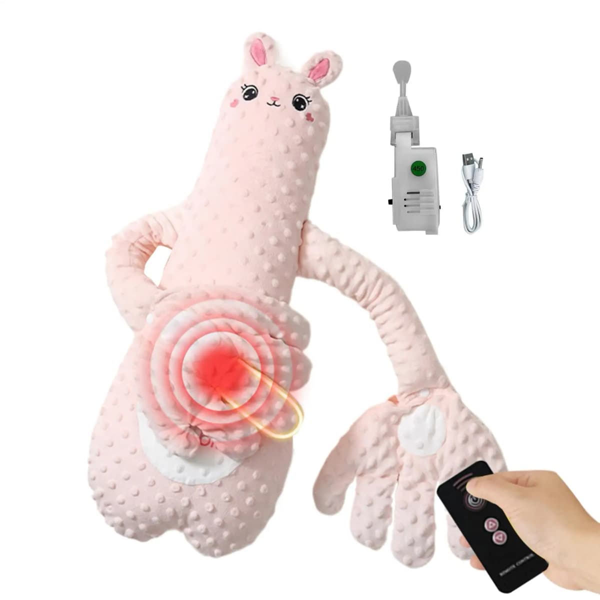 Baby Patting Pillow 3 Adjustable Modes Interactive Stuffed Animal Crib Soother Cushion For Nurserys Car Seat Bedtime Travel