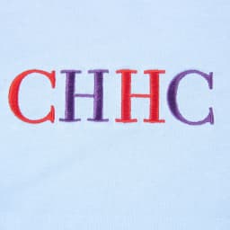 CH Trend Boys Crew Neck Contrast CHHC Embroidery Straight Hem Short Sleeve Tee Party Daily Top