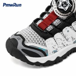 Trend Fashion Teenager Kid's Sneakers PU Leather Breathable Running Footwear For Boys Girls Outdoor Children's Sport Shoes