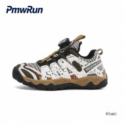 Trend Fashion Teenager Kid's Sneakers PU Leather Breathable Running Footwear For Boys Girls Outdoor Children's Sport Shoes