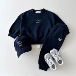 2025 Autumn New Children Long Sleeve Clothes Set Letter Embroidery Baby Casual Sweatshirt + Pants 2pcs Suit Toddler Girl Outfits