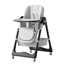 PANGDUBE Baby High Chair for Feeding Reclining, Folding and Lifting Baby Eating Chair with Wheels High Chair for Babies Seats