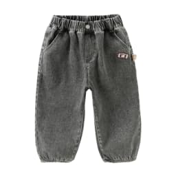 Dave Bella Children's Autumn Spring Jeans Boys Elastic Waist Cargo Pants Casual Sports Pocket Jogger Trousers DB3252504