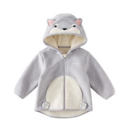 Dave Bella Children's Autumn Winter Warm Hooded Coat for Boys Girls Casual Soft Top Kids Warm Outdoor Outwear Jacket DBX14462