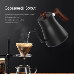 1200 Watt Intelligent Constant Temperature Electric Kettle Gooseneck Pot Coffee Brewing Pot Suitable for Brewing Milk Powder
