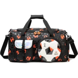 Travel Duffle Bag Lightweight Water Resistant and Spacious for Gym Trips Features Dry Wet Separation and Multiple Pockets