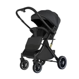 OWJHE Luxurious Light High Landscape Baby Stroller leg-sapped Seat for Newborn One Hand reline Pushchair Pram Compact Size