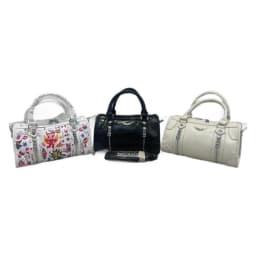 ZV2026 printed bill of lading shoulder crossbody bag European and American retro
