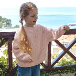 Dave Bella Children Autumn Winter Warm Pullover Sweater for Girls Knitted Sweater Outerwear Kids Clothes DK4254046