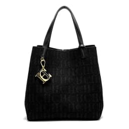 CH Tote Bag For Women Luxury Knit Monogram Handbag Fashion Shoulder Bag Elegant Large Capacity Tote Bag For Daily Commute