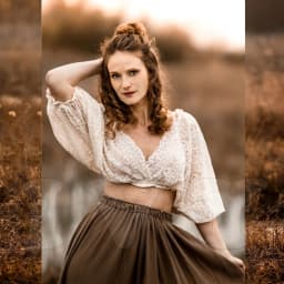 Boho Pregnant Dress Lace&Linen Cotton Combination Two Piece Set Contrast color retro design sense PhotoShoot Pregnancy Dress