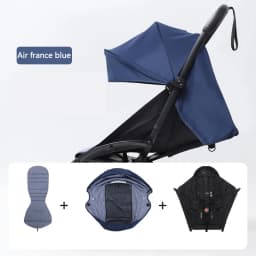 3Pcs /Set 175° Strollers Accessories Sunshade Covers Seat Cushion With Breathable Mesh Canopy Seat Liner Fit YOYO+/YOYO2/YOYA