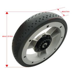 Stroller Wheels For Stokke Xplory V V3 V4 V5 V6 Dsland Pushchair Front Or Rear Wheel Baby Pram Replacement Accessories