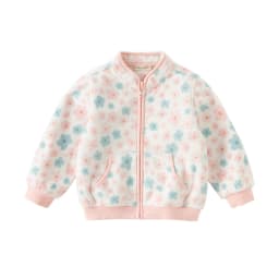 Dave Bella Spring Autumn Jackets Coats Girls Outwear Long Sleeve Zipper Toddler Clothing Baby Print Costume DB396-Y