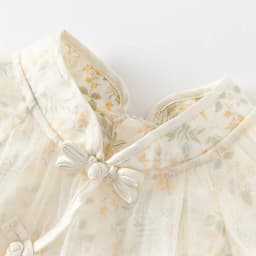 Dave Bella Spring Girl's Dress Elegant Mesh Embroidery 2025 New Charm Gentle Children's Princess Dress Party Outdoor DB1250413