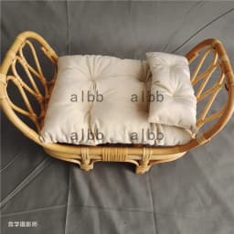 Newborn Photography Props Handmade Vintage Bamboo Chair baby bed girl Boy Photography Props Newborn Photo Posing Props Baby Crib