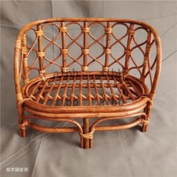 Newborn Photography Props Handmade Vintage Bamboo Chair baby bed girl Boy Photography Props Newborn Photo Posing Props Baby Crib