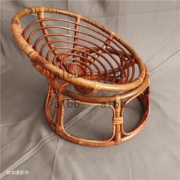 Newborn Photography Props Handmade Vintage Bamboo Chair baby bed girl Boy Photography Props Newborn Photo Posing Props Baby Crib