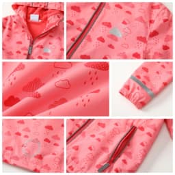 HONEYKING Baby Raincoat Suit Children's Clothing Set Waterproof Overalls Girls Jumpsuit Jacket And Pants Combo for Kids