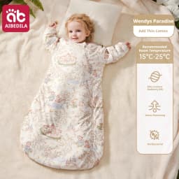 AIBEDILA Baby Sleep Sack Soft Cozy Infant Sleeping Bag Ultra Light Winter Kids Wearable Blanket For Boy/Girl 0-3Y Toddlers