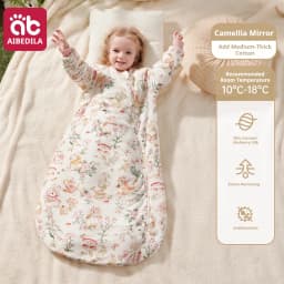 AIBEDILA Baby Sleep Sack Soft Cozy Infant Sleeping Bag Ultra Light Winter Kids Wearable Blanket For Boy/Girl 0-3Y Toddlers