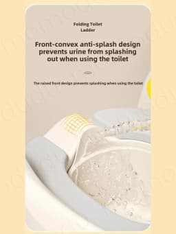 2-in-1 Portable Toilet Seat Foldable Children's Pot Potty Training Seat Step Stool Portable Potty Child Pot Bebe Toilet