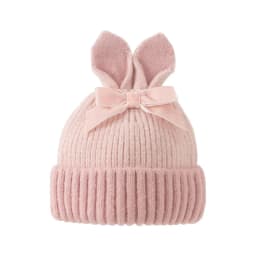 Dave Bella Winter Baby Hat Pink Ear Knit Hat for Kids Warm Cap for Girls Boys Windproof Beanies Infant Cap DB4243031
