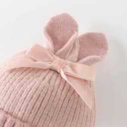 Dave Bella Winter Baby Hat Pink Ear Knit Hat for Kids Warm Cap for Girls Boys Windproof Beanies Infant Cap DB4243031