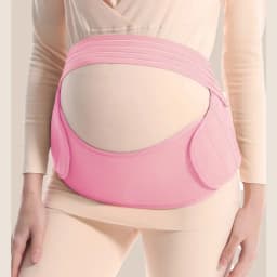 Pregnancy Belly Support Band, Adjustable Maternity Abdomen Belt for Back & Hip Relief, Breathable Brace for Women Daily Use