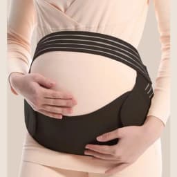 Pregnancy Belly Support Band, Adjustable Maternity Abdomen Belt for Back & Hip Relief, Breathable Brace for Women Daily Use