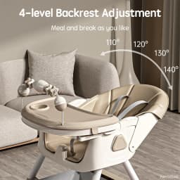 PANGDUBE Baby Feeding Chair Foldable Baby Feeding Chair Foldable Baby Feeding Seat Toddler Dining Chair Multifunctional Low Baby Play Chair