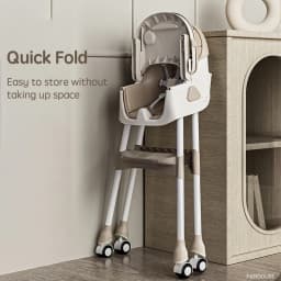 PANGDUBE Baby Feeding Chair Foldable Baby Feeding Chair Foldable Baby Feeding Seat Toddler Dining Chair Multifunctional Low Baby Play Chair