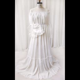 Boho Pregnant Dress Comfortable Linen Cotton One Shoulder Lace Long Sleeved Dress Photography Dress For Women