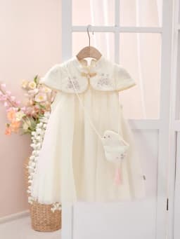 Dave Bella Girls Baby Princess Dress Children Summer New Gentle Cute Fashion Casual Mesh Princess Dress Party Outdoor DB2251892